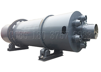 Rotary drum drying machine for chicken waste processing