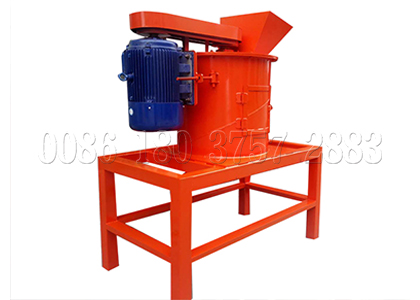 Vertical organic waste compost crusher