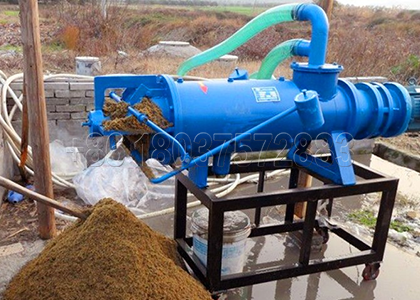 Dewatering Machine Used in Cow Manure Agricultural Waste Processing