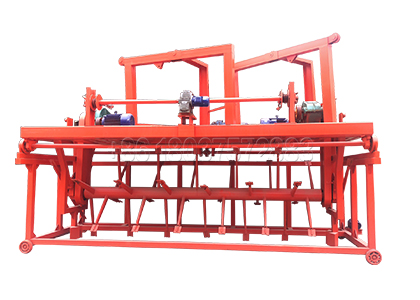 Groove Type Compost Turner for Agricultural Waste Composting in Trench