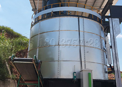 Organic waste converter machine