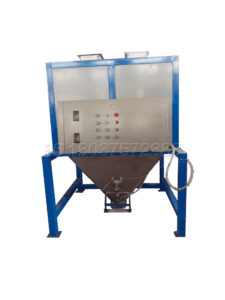 Bagging machine for making farm waste fertilizer