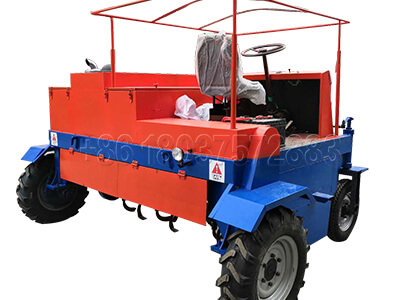 self propelled compost turner